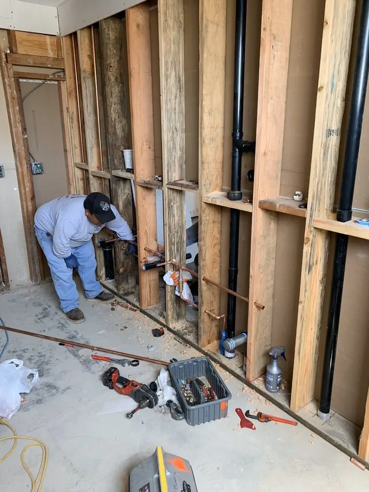Commercial rough-in plumbing for Water Heater Replacement in Skyline Park
